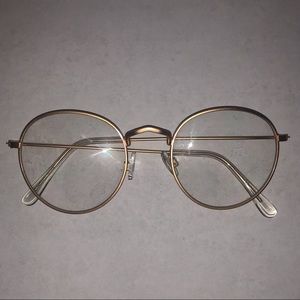 Gold Rimmed Glasses